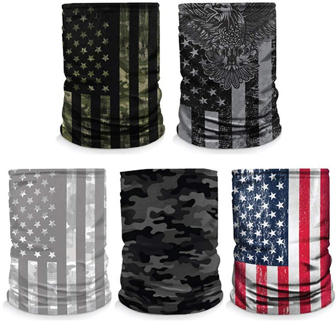 Controller Gear Neck Gaiter Face Mask Scarf - Proudly Made in The USA. Sun & Dust Protection Spor