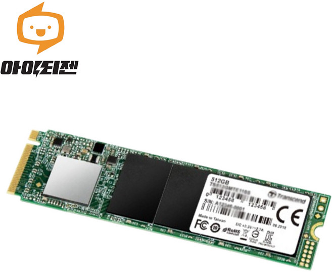 하드디스크 SSD M.2 NVME 내장 500GB 512GB 랜덤, 1L, 1개