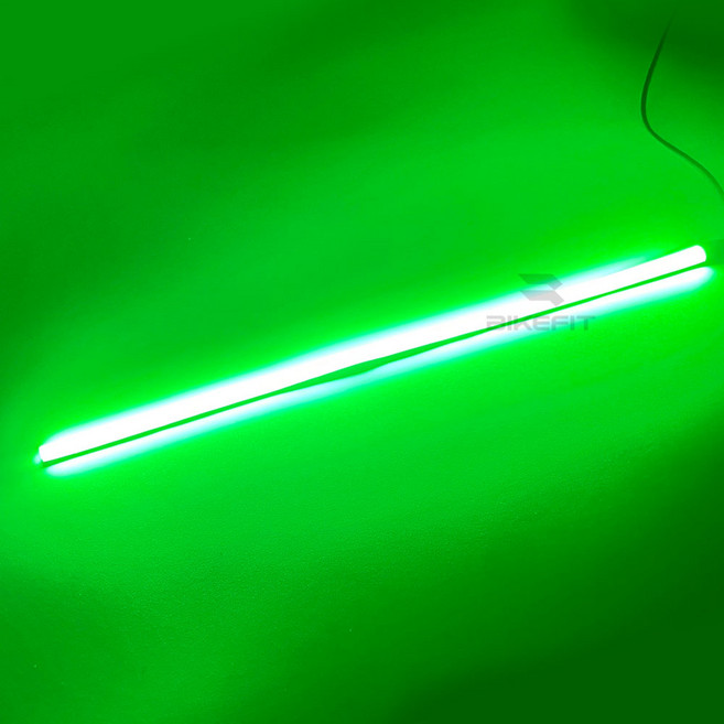 오토바이 자동차 LED 라이트바 고휘도 면발광 엘이디 12V 60cm, 그린, 1개