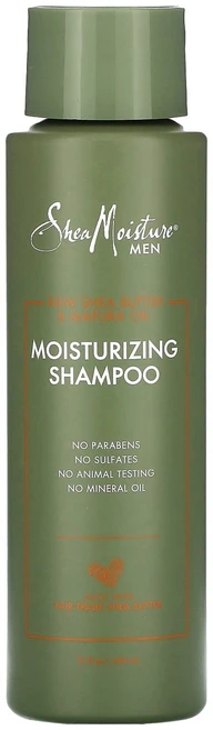 시어모이스처 남성용 모이스처라이징 샴푸 생 시어버터 & 마푸라 오일 함유 444ml (15.8oz) SMT-01672 - 쿠팡
