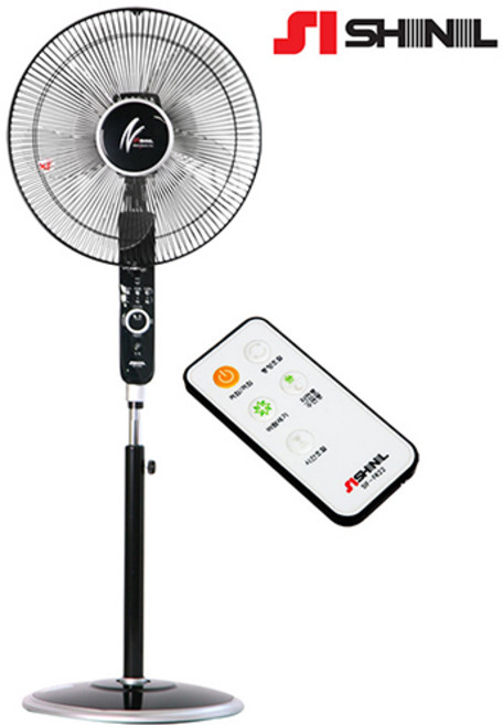신일 키큰 선풍기 가정용 스탠드 키높이 사무실 업소용 거실용 16인치 리모컨형, SIF-FR22