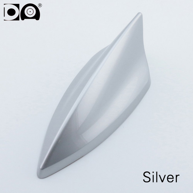 AM 강한 라디오 안테나 페인트 차량 핀 5D 상어 쉐보레 FM 자동차 호환 피아노 카프리스 트랙스용 올랜도 볼트 신호 범용, Silver, 1개