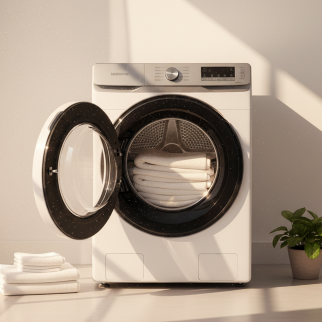 삼성전자 1등급 무료설치 2025년형 대용량 건조기 21kg DV21DG8600BW 화이트