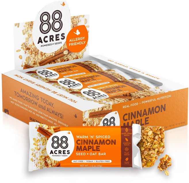 초콜릿 파티 믹스 대용량 88 Acres 그래놀라 바 다양한 맛 글루텐 프리 견과류 없음 오트와 씨앗 스낵 비건 및 비변형 12개입, 1개, 671.32g