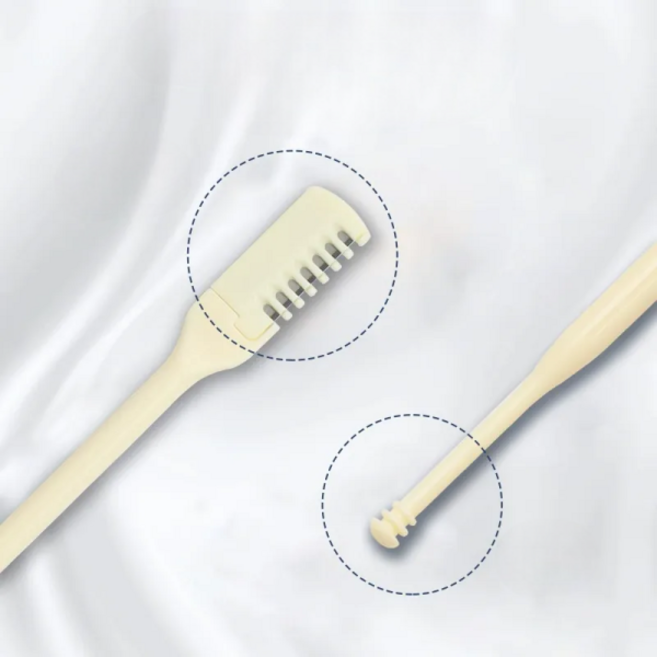 수동 코털 제거기 정리기 트리머 면도기 콧털 깎기 휴대용 남자 여자 안전한 양날 콧털 코털 귀 제거 세트, 수동코털정리기
