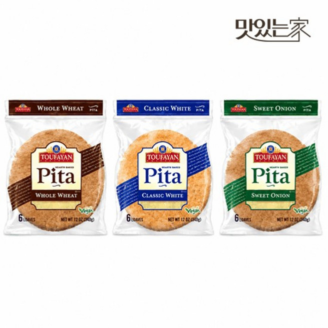 저칼로리 브런치 샌드위치빵 투파얀 피타브레드 3종 2팩 골라담기, 클래식 화이트, 클래식 화이트