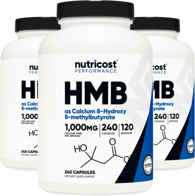 뉴트리코스트 HMB 1000mg 캡슐, 240정, 3개 - 쿠팡