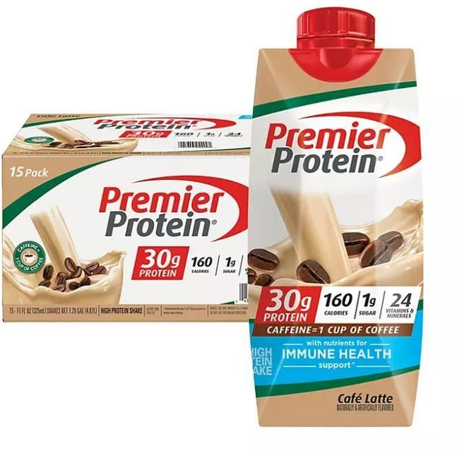 프리미어 프로틴 하이프로틴 단백질 쉐이크 카페라떼맛 Premier Protein High Protein Shake - 쿠팡