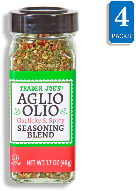 트레이더조 시즈닝 블렌드 알리오 올리오, 48g, 4개