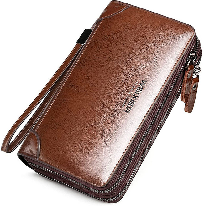 남성용 소가죽 장지갑