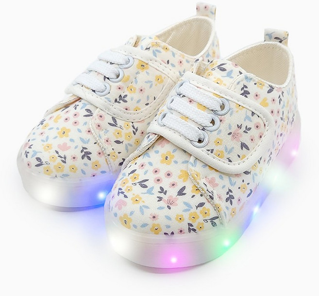 베이비솔 스프링가든 LED 운동화