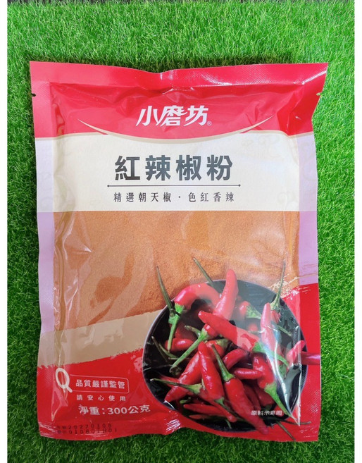 小磨坊 紅辣椒粉 細粉/朝天椒粉 300g, 1個, 辣椒粉/細粉