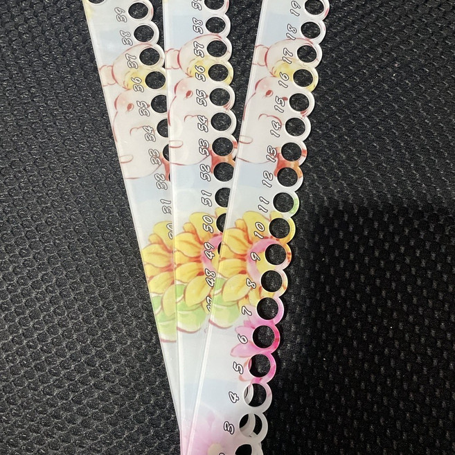 十字繡排線器 穿線板 理線神器, 1個, 三個一組 1-60號