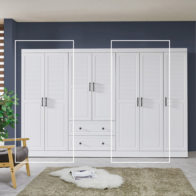 [보루네오 하우스] 보루네오 라보떼 시즌2 센스 갤러리 1600 (옷장+이불장) SG08 (수도권무배), 상세 설명 참조