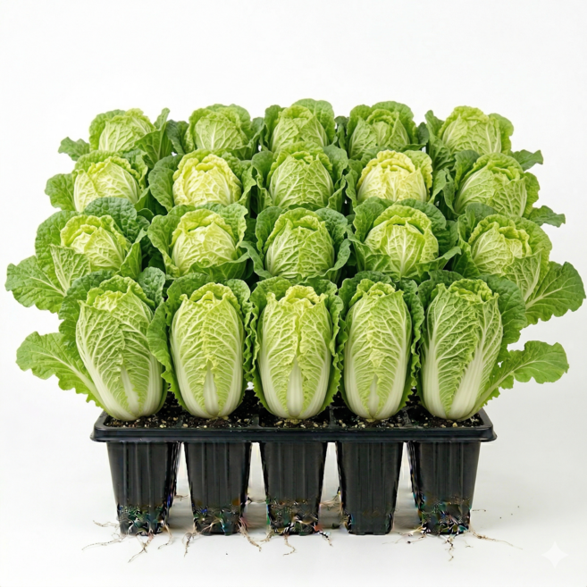 봄동 쌈배추 모종 키우기, 20개