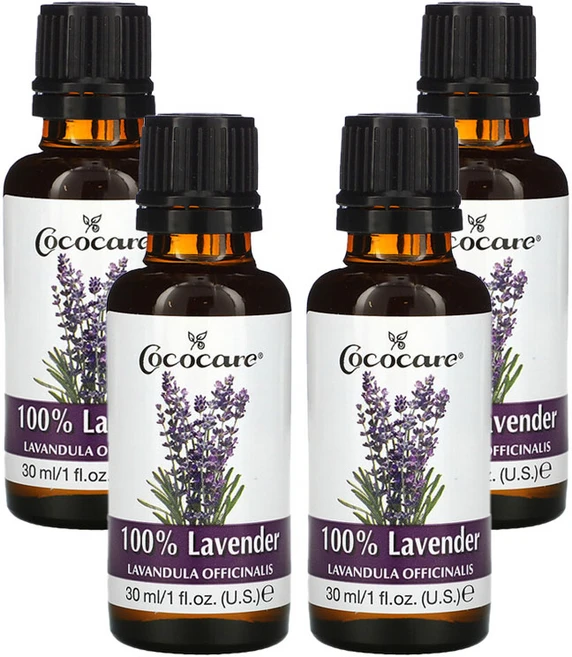 Cococare 코코케어 100% 라벤더 오일 30ML, 4개 - 쿠팡