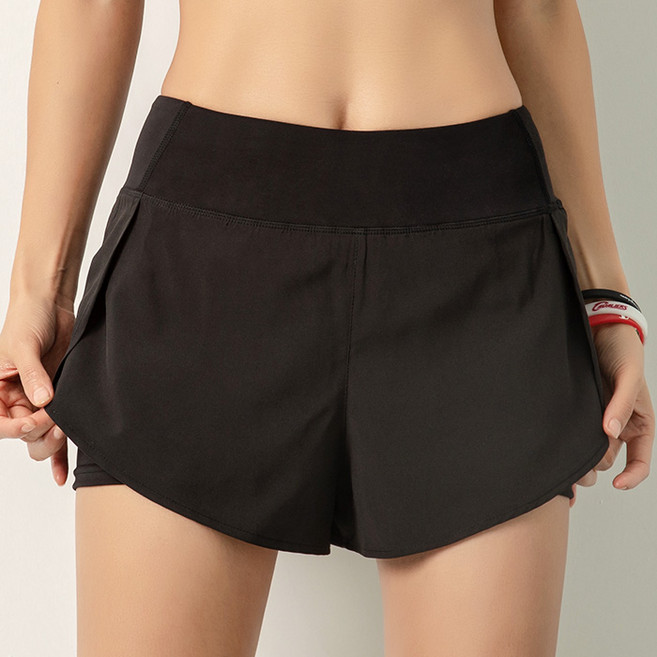 슈가비치 여성용 CH01 러닝 헬스 요가 비치 팬츠 반바지 투인원 보드숏