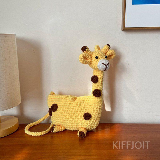 KIFFJOIT 기린뜨게가방 완제품