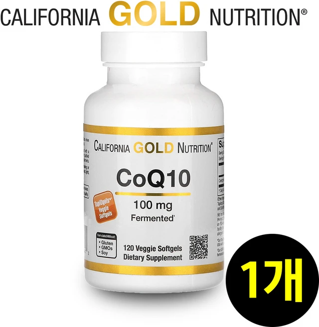 Felicewald Collaborating Partners 필리체발트 코엔자임Q10 코큐텐 CoQ10 USP 독점 발효 공정 CGN 유비퀴논 100mg 120캡, 120정, 1개 - 쿠팡