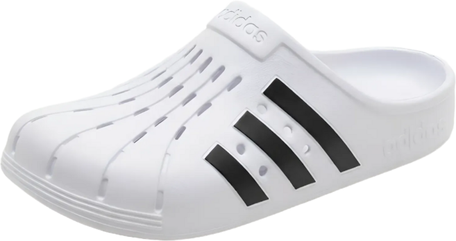 아디다스 [매장정품] 아딜렛 클로그 화이트 ADILETTE CLOG FY8970 흰색 방수 슬리퍼