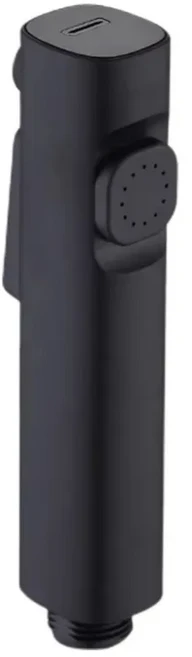 물절약형 휴대용 비데 스프레이어 세트 조절 누수 방지 욕실 샤워 헤드 설치가 쉬운 고압 화장실 세정기, 01 Black