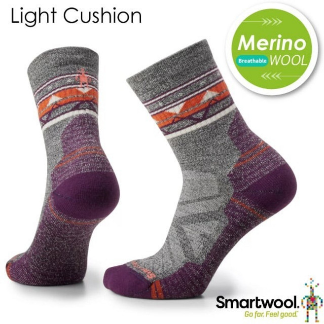Smartwool 美麗諾羊毛中筒襪 全輕量減震運動襪