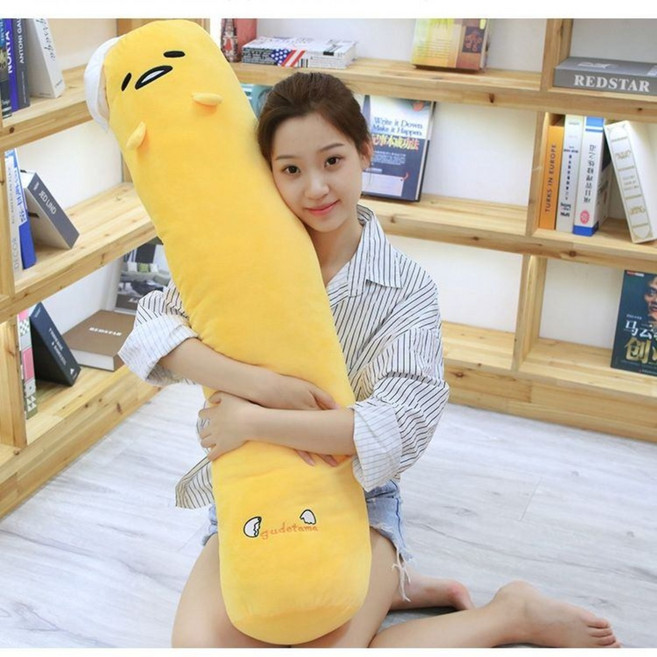 구데타마 티슈 커버 차량용 인형 휴지 걸이 화장지, 구데타마 롱베개 110cm, free