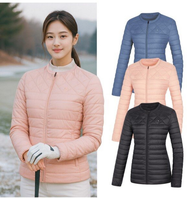 비티알 비티알 여성 겨울 웰론 데일리 골프 경량 패딩 자켓 BSC065TJ9W