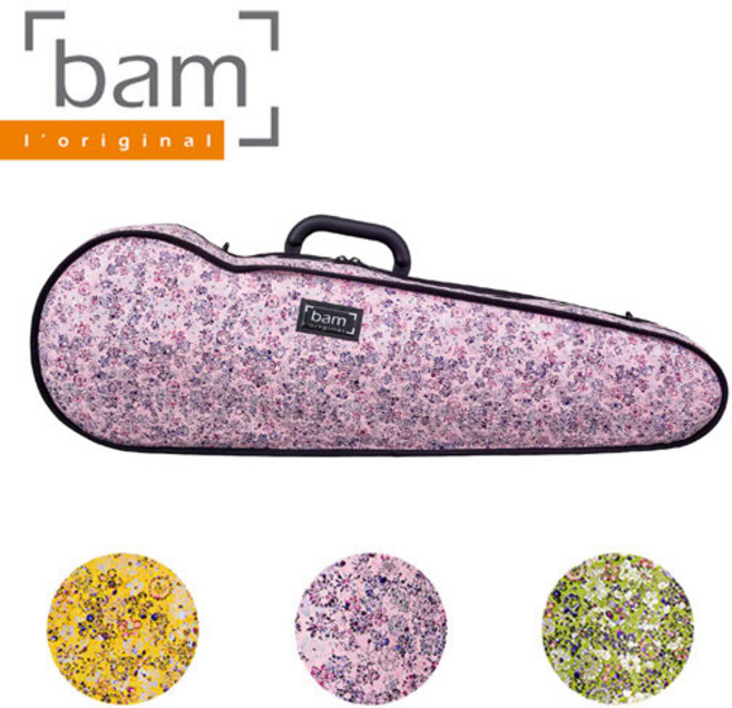 뱀 바이올린 케이스 커버 후디 삼각 플라워, 1개