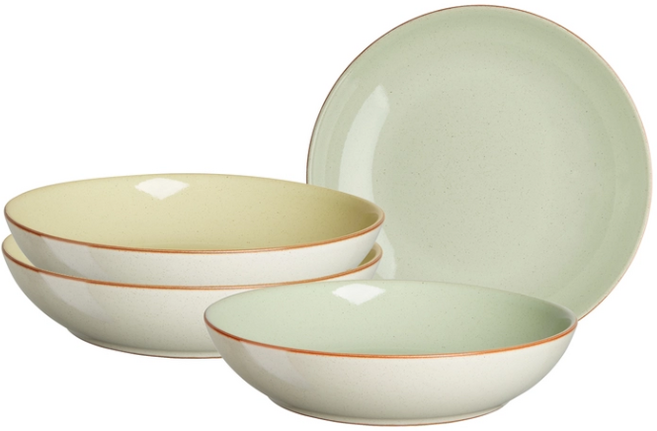 덴비 헤리티지 파스타볼 세트 4P - 베란다&오차드, 1세트