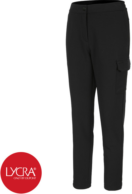 제옥스 여성 스포츠 웜 시그니처 트랙수트 팬츠(피치기모 라이크라) 블랙