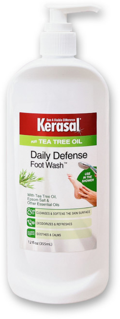 케라셀 티트리오일 데일리 디펜스 풋워시, 1개입, 355ml, 1개