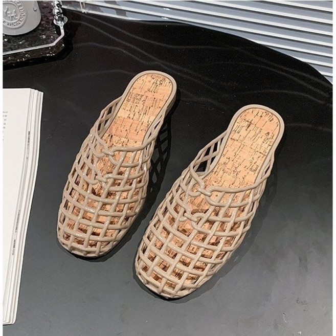 여성 여름 메쉬 젤리 슬리퍼 물놀이 필수템 빅사이즈 워터 슈즈