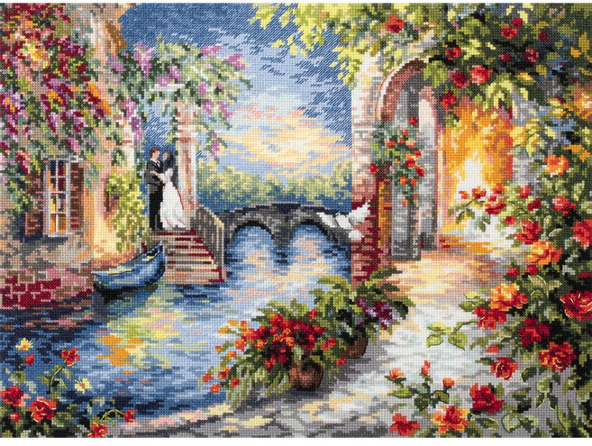 외국 십자수패키지 Magic Needle/Dreams come true-110-082, 1개