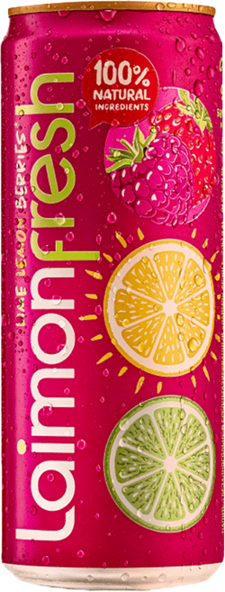 라이몬 프레쉬_라즈베리 맛. 라임 레몬 라즈베리, 12개, 330ml