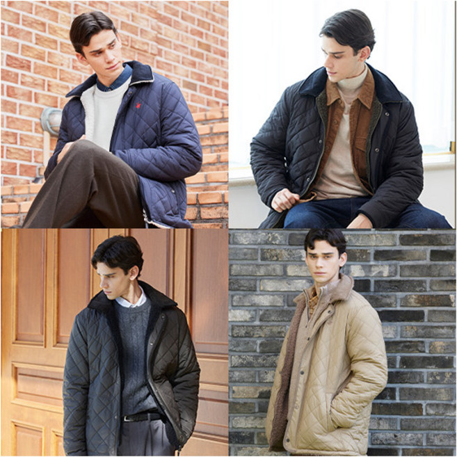 [비버리힐스폴로클럽] ★() 25FW 남성 퀼팅 리버시블 패딩