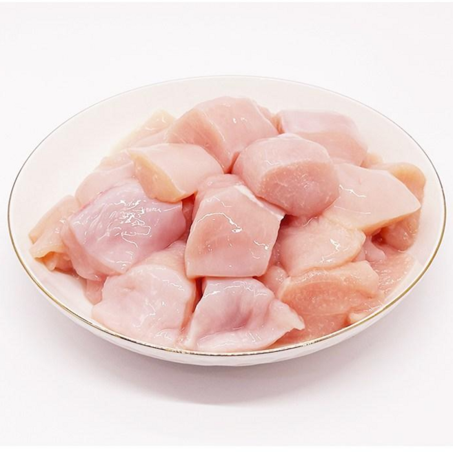 [컴닭] 한입크기 국내산 냉동 헬스 큐브 닭가슴살 5kg (1kg 진공포장), 5개, 1kg