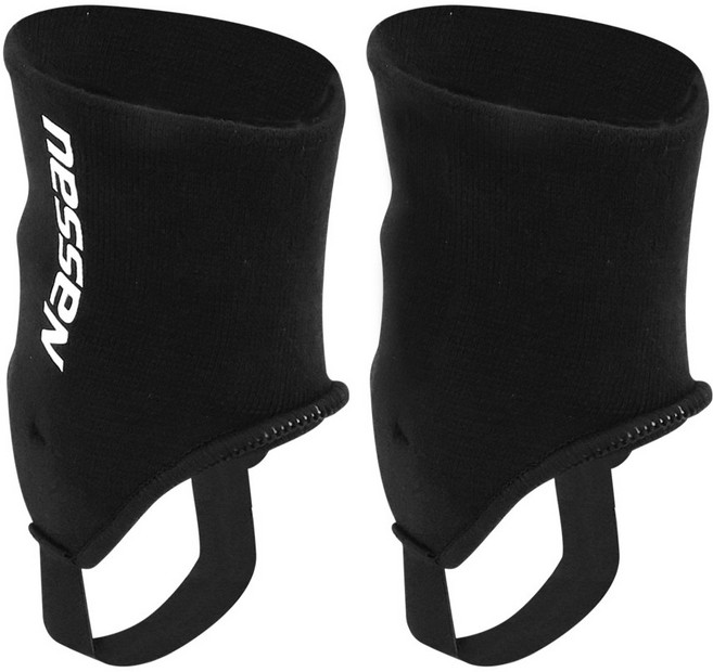 낫소 앵클가드 아동용/성인용 축구용품, 블랙