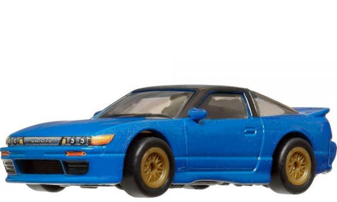 핫휠 미국매장정품+ HotWheels 프리미엄 자동차 문화 수집용 장난감 1 64 스케일 다이캐스트 폭스바겐 브라질리아 T9678 리얼 라이더 타이어가 있는 월드 투어 차량 1, Nissan Sileighty.