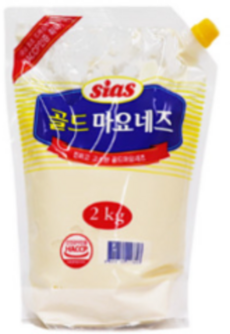 [시아스] 골드마요네즈, 1개, 2kg