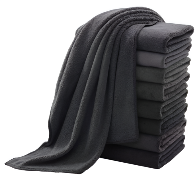 모어벨 세차 주방 가정용 다목적 극세사 타월, 1개, 그레이 300g 60x180cm