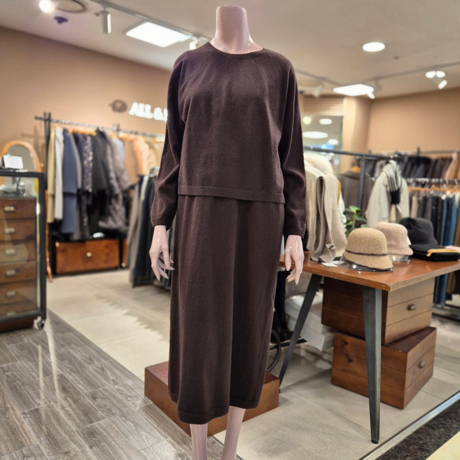 BCBG [올앤선드리] 시그니쳐 P/O SET OPS _ A4WAK631 75 [D/BROWN]