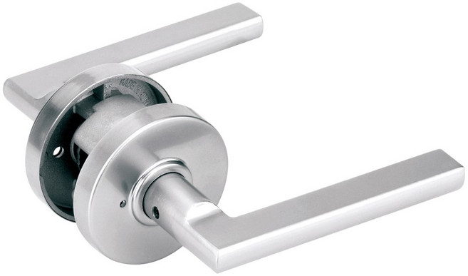 방문 손잡이 레버 목문 침실 욕실 화장실 문고리 국산, 501레이크(버튼형)