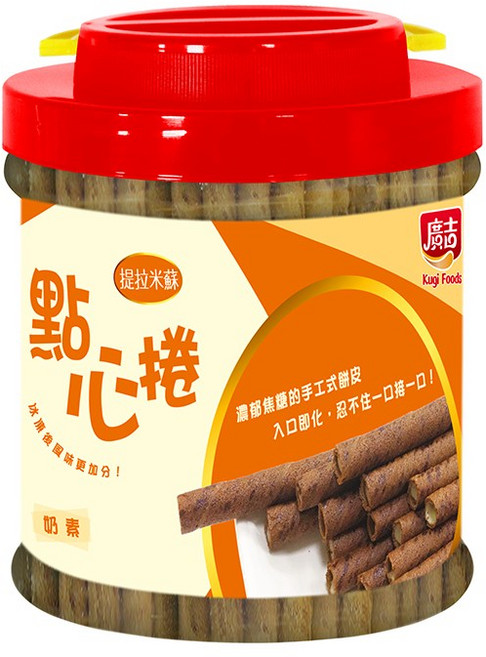廣吉 Kugi Foods 提拉米蘇風味點心捲, 600g, 6個