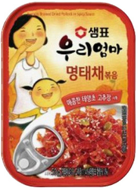 샘표 우리엄마 명태채볶음, 50g, 1개