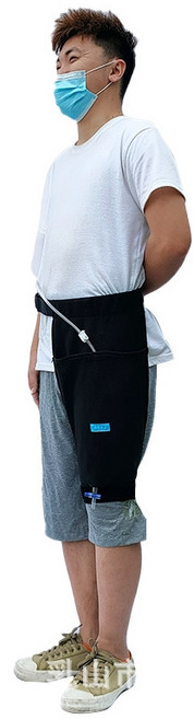 선호그룹 담즙주머니 배액 장루 배액관 담즙 담즙배액관 소변 배변 주머니 배액관 소변줄 유린백 오줌통, 블랙, 1개