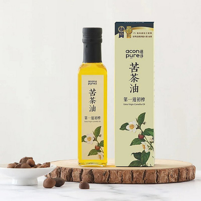 acon pure 苦茶油 第一道初榨 Extra Virgin Camellia Oil, 1個, 250ml