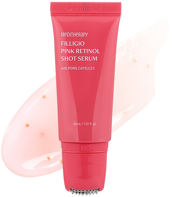 메디테라피 볼륨 탄력 필리지오 핑크 레티놀 샷 세럼, 1개, 30g