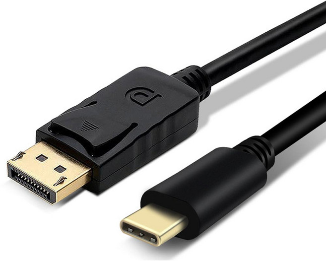 USB 3.1 타입C to DP케이블 스마트폰 맥북 연결 4K 60Hz 디스플레이포트, C타입 to DP케이블-3미터, 1개