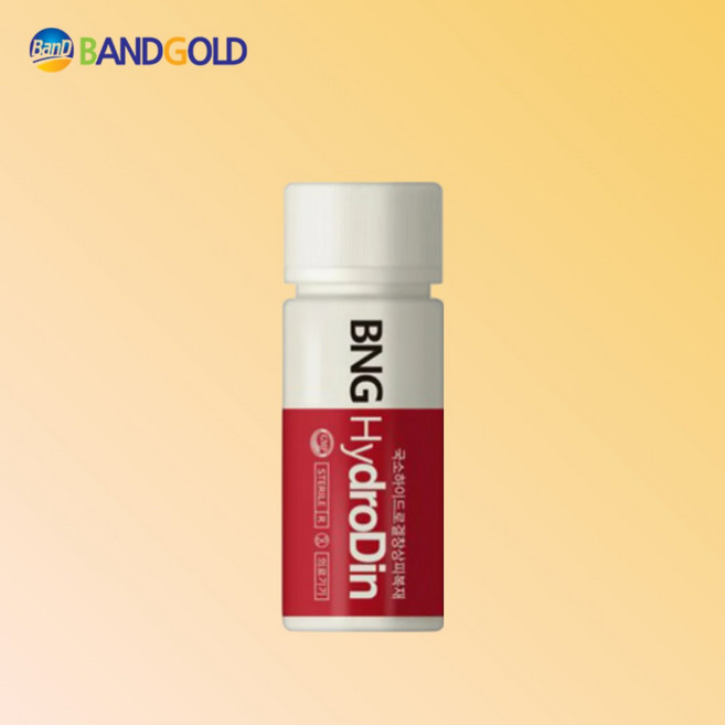 밴드골드 하이드로딘 16ml + 알콜솜20매 포비돈 빨간약 하이드로겔 욕창치료 상처 흉터, BNG 16ml 하이드로딘, 1